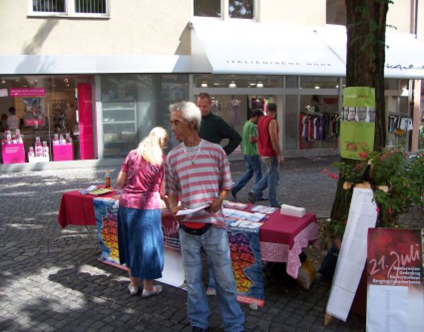 JES Infostand in Augsburg