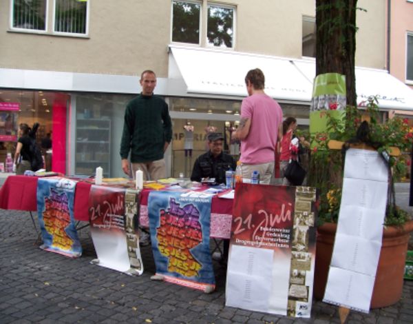 JES Infostand in Augsburg